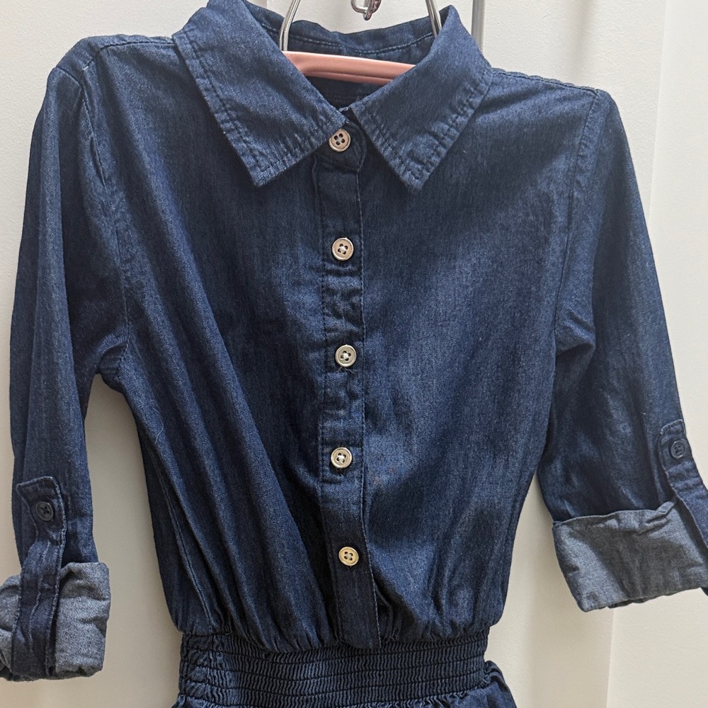 Ella Moss Indigo Denim Top